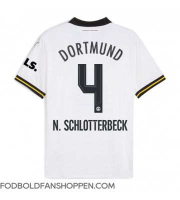 Borussia Dortmund Nico Schlotterbeck #4 Tredjetrøje 2024-25 Kortærmet